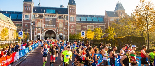 marathon amsterdam iten impressie