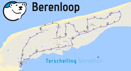 marathon terschelling parcours