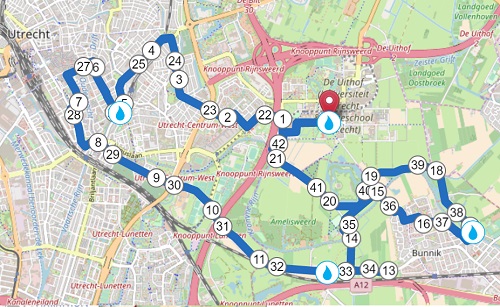 marathon utrecht parcours